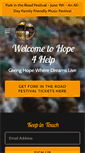 Mobile Screenshot of hope4help.ca
